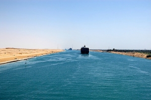 THE NEW SUEZ CANAL  IS  ALMOST  READY